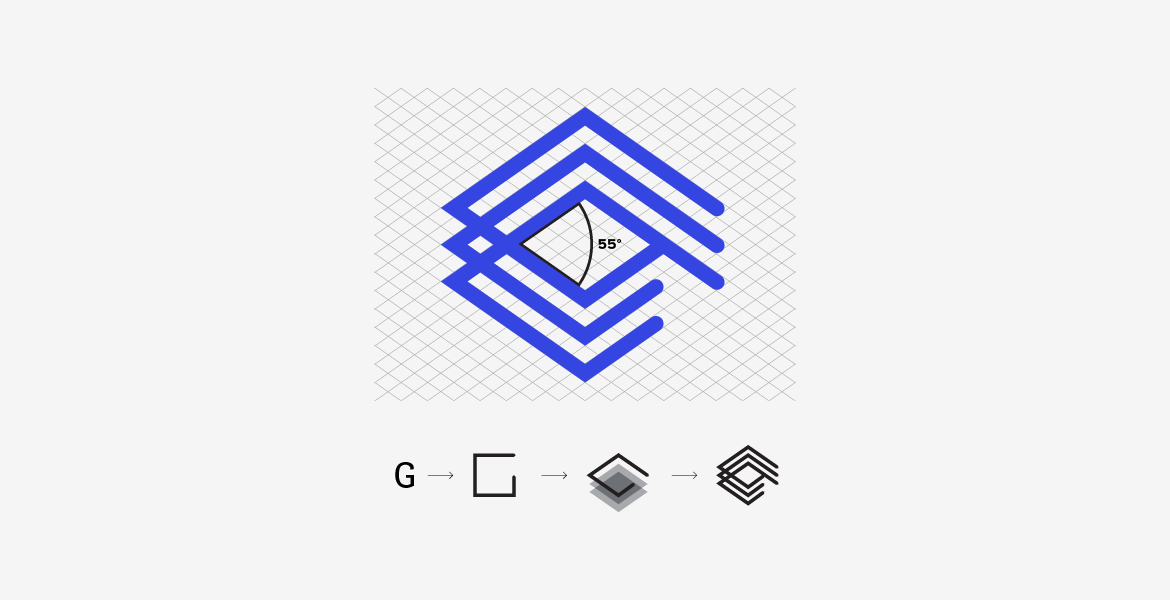 Построение логотипа ГУРУ Холдинг